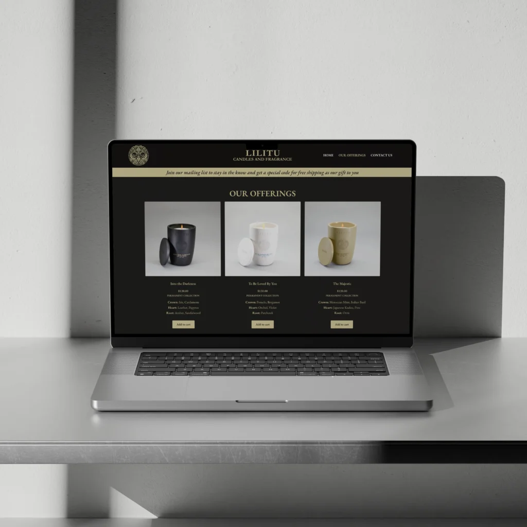 Ecommerce Lilitucandles